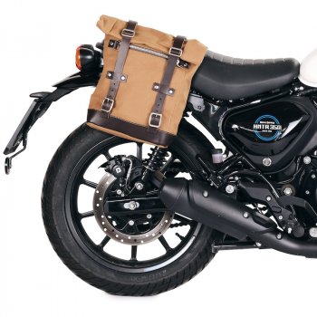 Bolsa de lona 10L-14L + Bastidor derecho Royal Enfield Hunter 350
