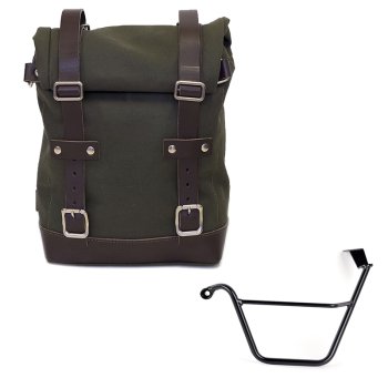 Bolsa de lona 10L-14L + Triumph Street Scrambler 900 (a partir de 2026) Chasis izquierdo