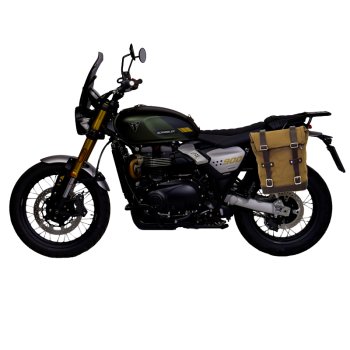 Bolsa de lona 10L-14L + Triumph Street Scrambler 900 (a partir de 2026) Chasis izquierdo