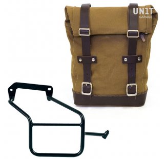 Bolsa lateral de lona + serie Triumph Cuadro Street 900 DX (2017 hasta ahora)