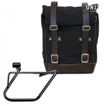 Maleta lateral Canvas + subchasis derecho BMW CE 04