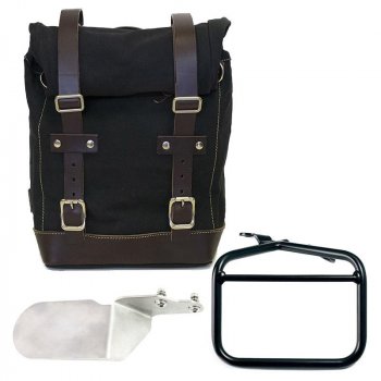 Alforja Lateral Lona + Subchasis Derecho Ducati Desert Sled