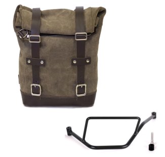 Bolsa de cuero 10L-14L + BMW F450GS Bastidor izquierdo