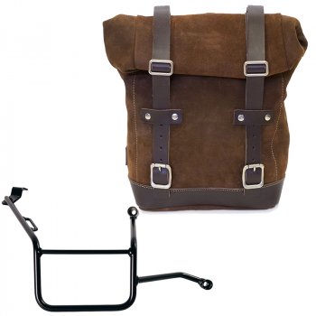 Bolsa de cuero 10L-14L + BMW F900GS Bastidor derecho