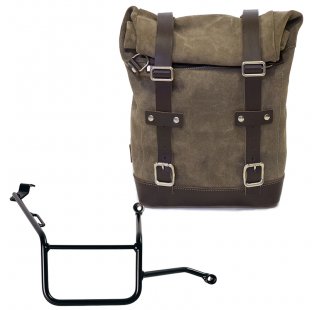 Bolsa de cuero 10L-14L + BMW F900GS Bastidor derecho