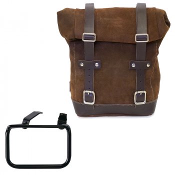 Bolsa de cuero 10L-14L + BMW R12 G/S Bastidor derecho