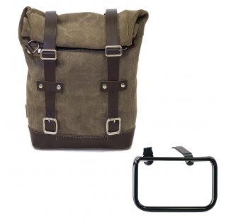 Bolsa de cuero 10L-14L + BMW R12 G/S Bastidor izquierdo