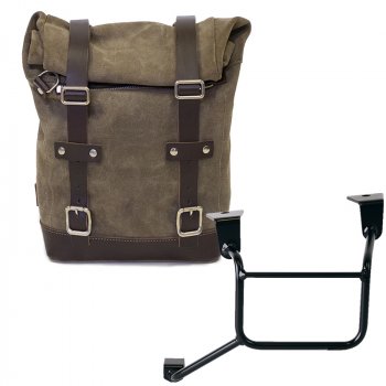 Bolsa de cuero 10L-14L + Cuadro Honda CRF1100L Africa Twin & Adventure Sports (2024 en adelante) Izquierdo