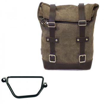 Bolsa de cuero 10L-14L + Chasis Honda GB350S Derecho