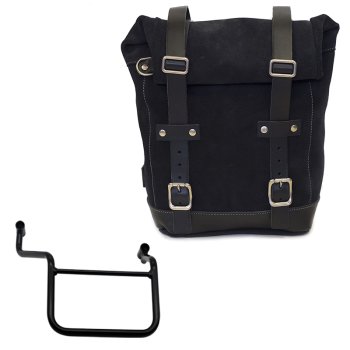 Bolsa de cuero 10L-14L + Chasis derecho Honda Transalp 750 (a partir de 2023)