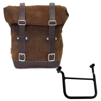 Bolsa de cuero 10L-14L + Chasis de Honda Transalp 750 (a partir de 2023) Izquierda
