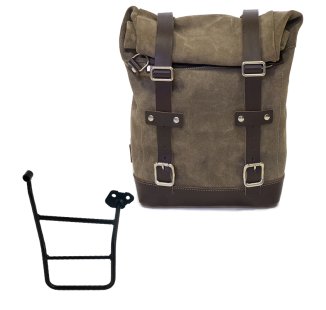 Bolsa de cuero 10L-14L + KTM 1290/1390 Super Adventure S-R Chasis derecho