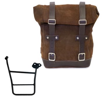 Bolsa de cuero 10L-14L + KTM 1290/1390 Super Adventure S-R Chasis derecho