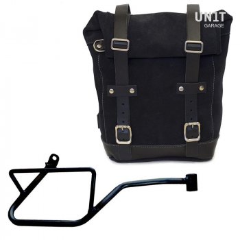 Bolsa de cuero 10L-14L + Chasis Derecho Moto Guzzi V7 EURO5 PLUS (2025 en adelante)