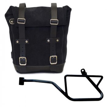 Bolsa de cuero 10L-14L + Chasis Izquierdo Moto Guzzi V7 EURO5 PLUS (2025 en adelante) 