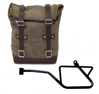 Bolsa de cuero 10L-14L + Chasis Izquierdo Moto Guzzi V7 EURO5 PLUS (2025 en adelante) 