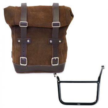 Bolsa de cuero 10L-14L + Chasis Moto Guzzi V85 TT (2024 en adelante) Izquierdo