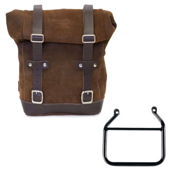 Bolsa de cuero 10L-14L + Triumph Speed 400 & Scrambler 400 X Chasis Izquierdo