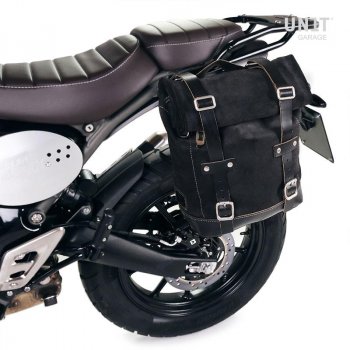 Bolsa de cuero 10L-14L + Triumph Speed 400 & Scrambler 400 X Chasis Izquierdo