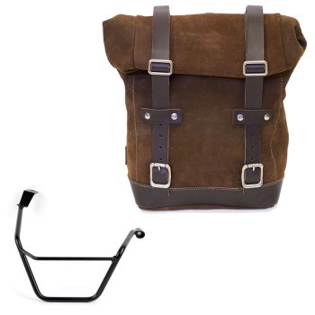 Bolsa de cuero 10L-14L + Chasis derecho Triumph Street Scrambler 900 (a partir de 2026)