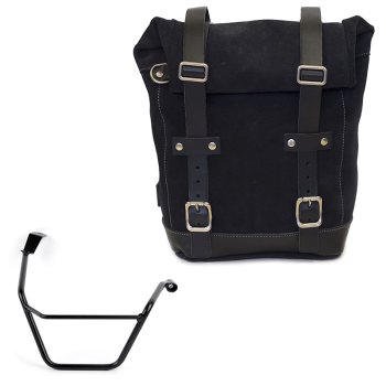 Bolsa de cuero 10L-14L + Chasis derecho Triumph Street Scrambler 900 (a partir de 2026)