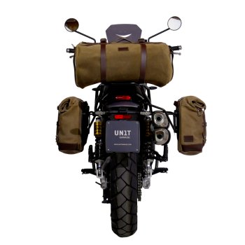 Bolsa de cuero 10L-14L + Chasis derecho Triumph Street Scrambler 900 (a partir de 2026)