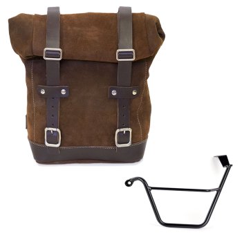 Bolsa de cuero 10L-14L + Triumph Street Scrambler 900 (a partir de 2026) Chasis izquierdo