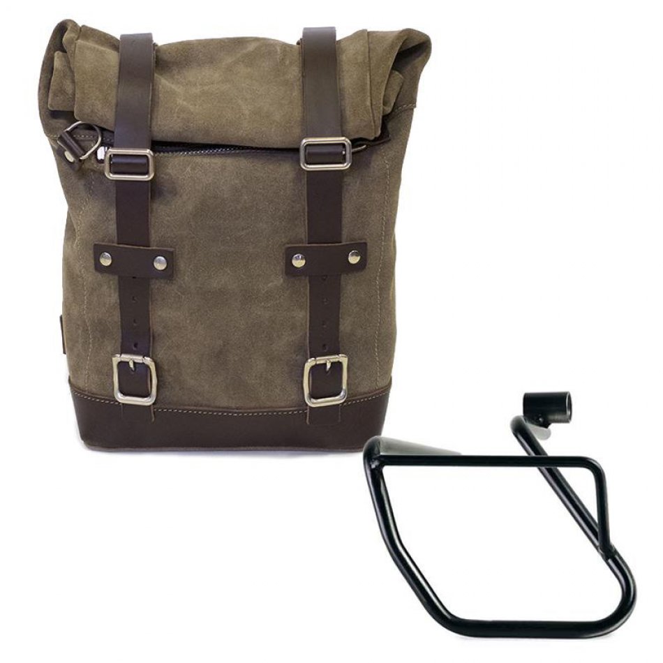 Bolsa lateral de ante encerado + Cuadro Aprilia Tuareg 660 SX