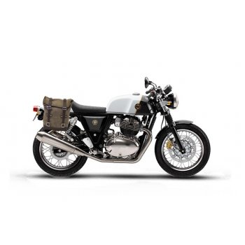 Alforja en serraje + estructura Royal Enfield