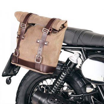 Bolsa lateral en serraje + cuadro Royal Enfield Bear 650