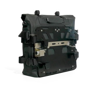 Bolsa lateral Khali TPU de 35L - 45L + placa de aluminio izquierda BMW R1300GS ADV