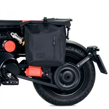 Bolso lateral Khali de TPU + BMW CE 02 Chasis Izquierdo