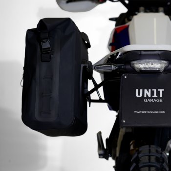 Bolso lateral Khali de TPU + BMW F450GS Bastidor izquierdo