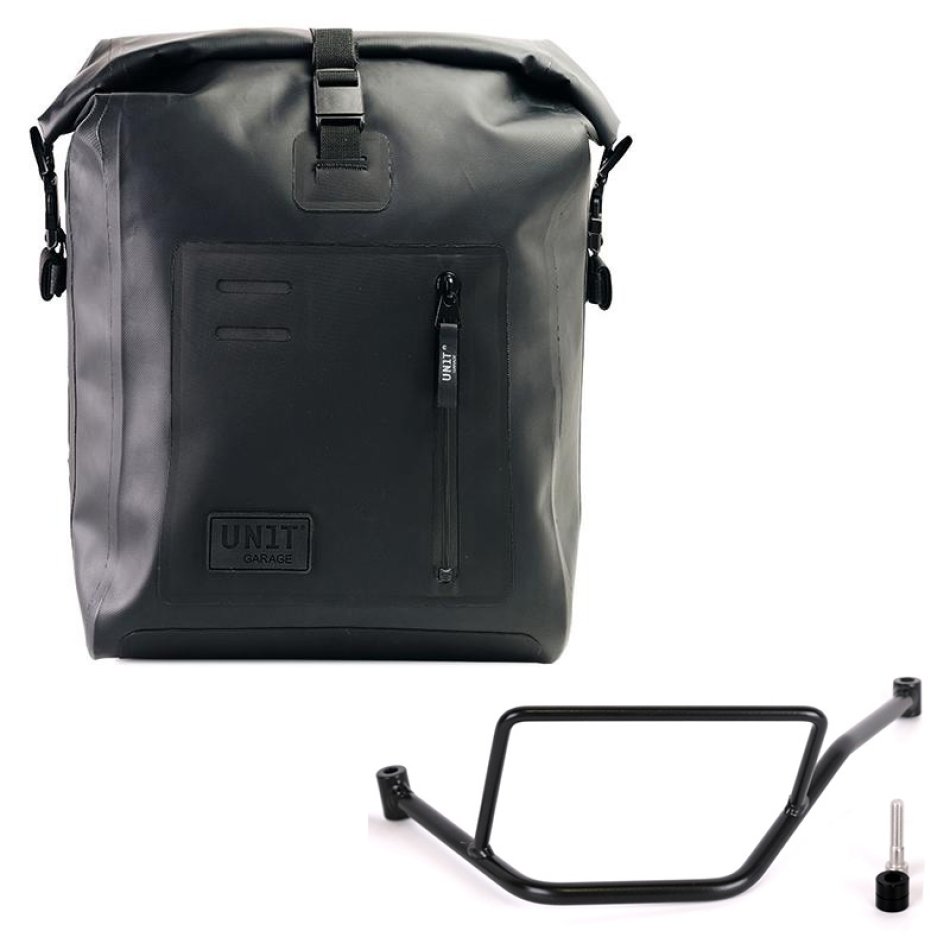 Bolso lateral Khali de TPU + BMW F450GS Bastidor izquierdo