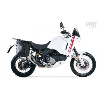Bolsa lateral Khali en TPU + marco derecho Ducati DesertX