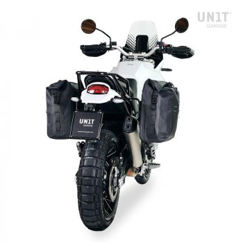 Bolsa lateral Khali en TPU + marco derecho Ducati DesertX