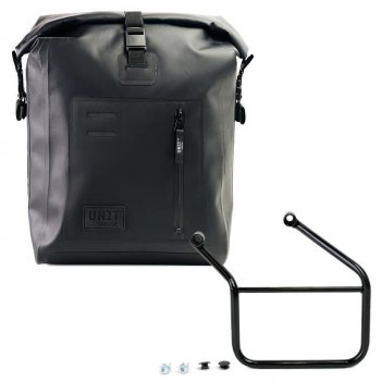 Bolso lateral Khali de TPU + Honda CL500 Marco Izquierdo