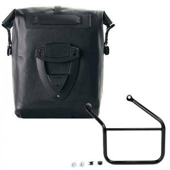 Bolso lateral Khali de TPU + Honda CL500 Marco Izquierdo