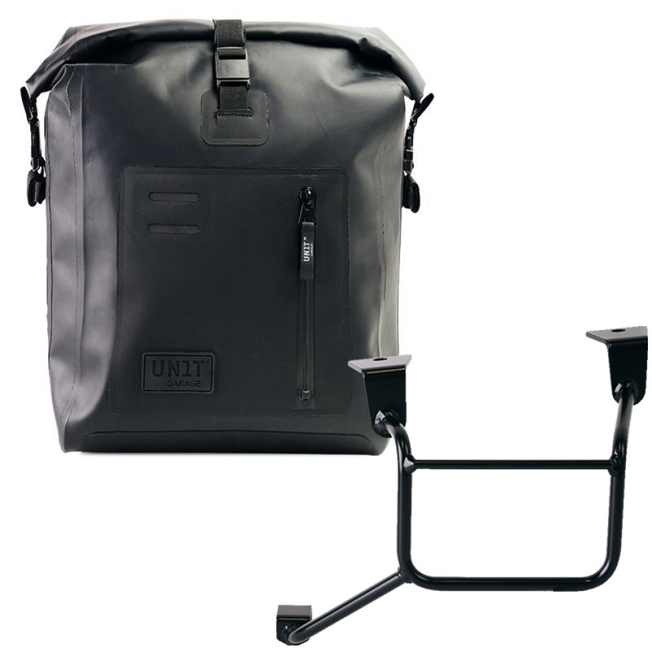 Bolso lateral Khali de TPU + Cuadro Honda CRF1100L Africa Twin & Adventure Sports (2024 en adelante) Izquierdo