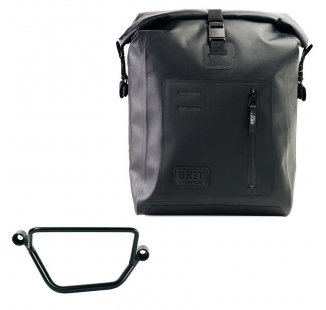Bolso lateral Khali de TPU + Chasis Honda GB350S Derecho