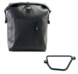 Bolso lateral Khali de TPU + Chasis Honda GB350S Izquierdo