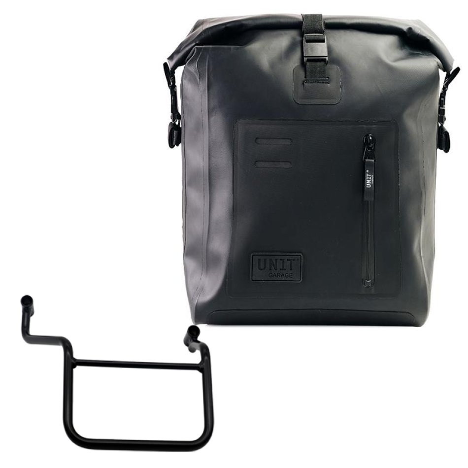 Bolso lateral Khali de TPU + Chasis derecho Honda Transalp 750 (a partir de 2023)