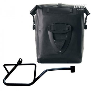 Bolso lateral Khali de TPU + Chasis Derecho Moto Guzzi V7 EURO5 PLUS (2025 en adelante)