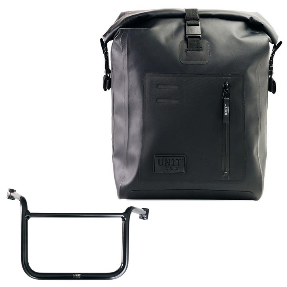 Bolso lateral Khali de TPU + Chasis Moto Guzzi V85 TT (2024 en adelante) Derecha