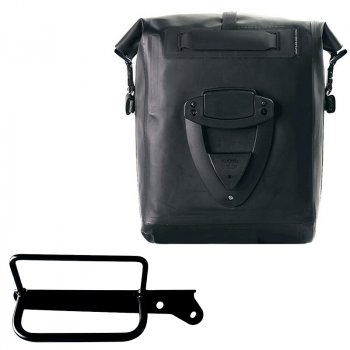 Bolso lateral Khali de TPU + Bastidor derecho Royal Enfield Hunter 350