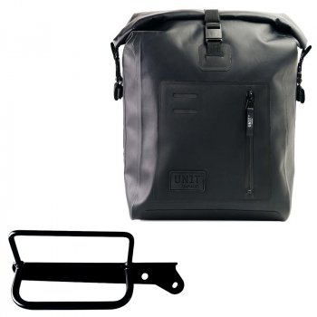 Bolso lateral Khali de TPU + Bastidor derecho Royal Enfield Hunter 350