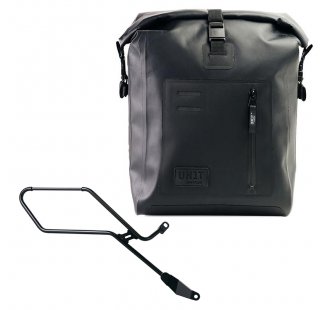 Bolso lateral Khali de TPU + Marco derecho de la Triumph Bonneville Bobber