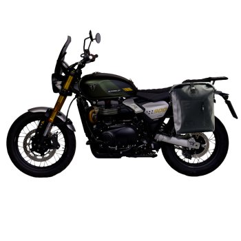 Bolso lateral Khali de TPU + Triumph Street Scrambler 900 (a partir de 2026) Chasis izquierdo