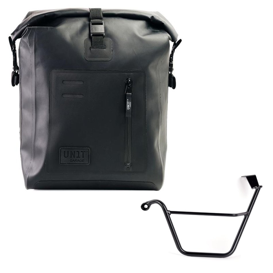 Bolso lateral Khali de TPU + Triumph Street Scrambler 900 (a partir de 2026) Chasis izquierdo