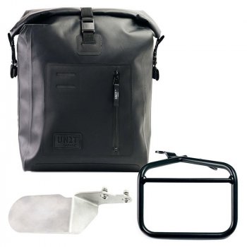 Bolsa lateral Khali TPU + marco derecho Ducati Desert Sled